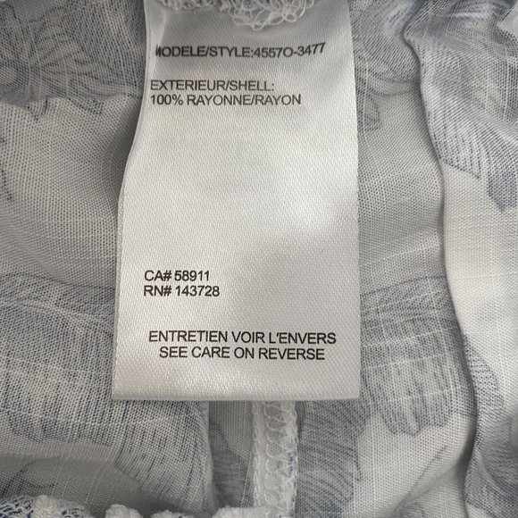 Tribal sz VARIOUS SIZES floral boho bohemian hippie high waisted wide leg ankle - Picture 4 of 10